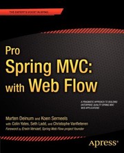 Cover of: Pro Spring Mvc With Web Flow