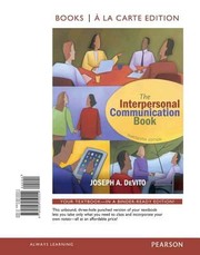 Cover of: The Interpersonal Communication Book Books A La Carte Edition