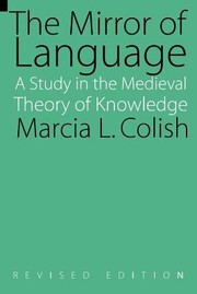 Cover of: The Mirror Of Language A Study In The Medieval Theory Of Knowledge