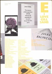 Cover of: I Love Gill Sans by 