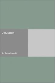 Cover of: Jerusalem by Selma Lagerlöf