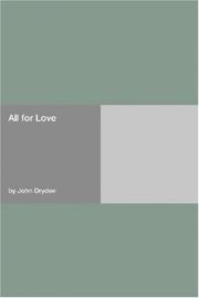 Cover of: All for Love