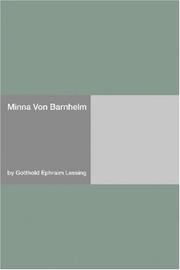 Cover of: Minna Von Barnhelm by Gotthold Ephraim Lessing