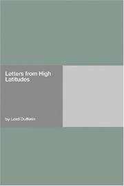 Letters from High Latitudes by Lord Dufferin