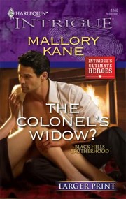 Cover of: The Colonels Widow
            
                Harlequin Larger Print Intrigue by 