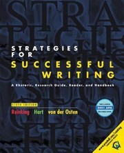 Cover of: Strategies For Successful Writing A Rhetoric Research Guide Reader And Handbook by 