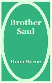 Cover of: Brother Saul