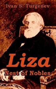 Cover of: Liza | Ivan Sergeevich Turgenev