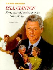 Cover of: Bill Clinton
            
                Rookie Biographies Paperback