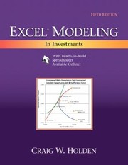 Cover of: Excel Modeling In Investments