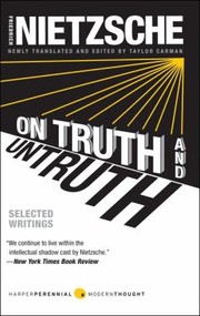 Cover of: On Truth And Untruth Selected Writings by 