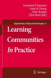 Cover of: Learning Communities In Practice