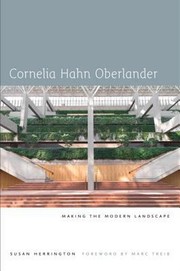 Cover of: Cornelia Hahn Oberlander Making The Modern Landscape