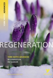 Cover of: Regeneration Pat Barker