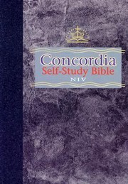 Cover of: Concordia SelfStudy BibleNIV