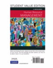 Cover of: Human Resource Management Student Value Edition