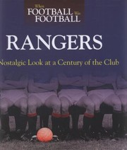 Cover of: Rangers A Nostalgic Look At A Century Of The Club