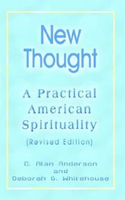 Cover of: New Thought by C. Alan Anderson, Deborah G. Whitehouse