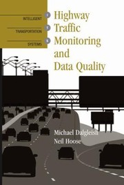 Cover of: Highway Traffic Monitoring And Data Quality