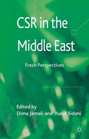 Cover of: Csr In The Middle East Fresh Perspectives