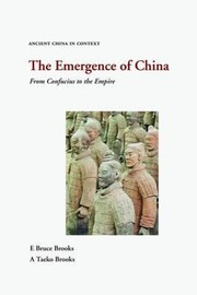 Emergence Of China by A. Taeko Brooks