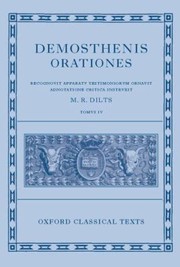Cover of: Demosthenis Orationes