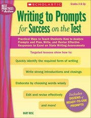 Cover of: Writing To Prompts For Success On The Test