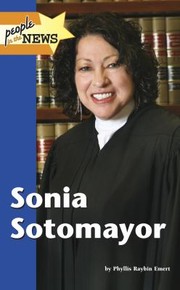 Cover of: Sonia Sotomayor
            
                People in the News