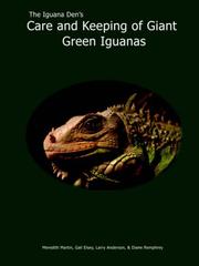 Cover of: The Iguana Den's Care and Keeping of Giant Green Iguanas