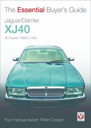Cover of: Jaguardaimler Xj40 All Models Except Series Iii V12 1986 To 1994