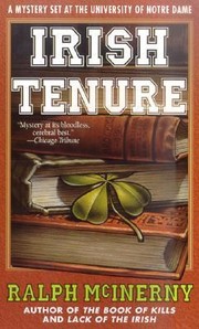 Cover of: Irish Tenure A Mystery Set At The University Of Notre Dame