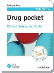 Cover of: Drug Pocket Clinical Reference Guide 201112