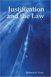 Cover of: Justification and the Law