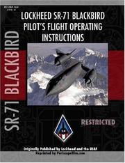 Cover of: SR-71 Blackbird Pilot's Flight Manual by Periscope Film.com