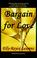 Cover of: Bargain for Love