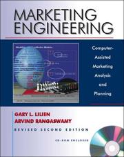 Cover of: Marketing Engineering, Revised Second Edition by Gary L. Lilien, Arvind Rangaswamy