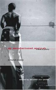 Cover of: My Manufactured English by Mikaylah Simone
