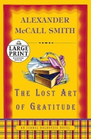 Cover of: The Lost Art of Gratitude
            
                Isabel Dalhousie Mysteries Paperback by 