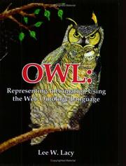 Cover of: Owl: Representing Information Using the Web Ontology Language