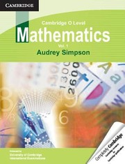 Cover of: Cambridge O Level Mathematics by 
