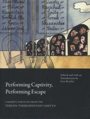 Cover of: Performing Captivity Performing Escape Cabarets And Plays From The Terezntheresienstadt Ghetto by 