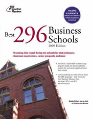 Cover of: Princeton Review Best 296 Business Schools 2009