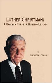 Cover of: Luther Christman by Elizabeth Pittman