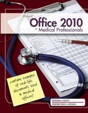 Cover of: Microsoft Office 2010 For Medical Professionals