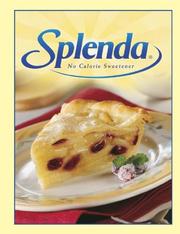 Cover of: Splenda Cookbook by 