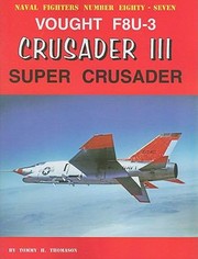 Cover of: Vought F8u3 Crusader Iii Super Crusader