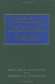 Cover of: Rethinking civilizational analysis