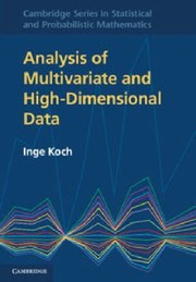 Cover of: Analysis Of Multivariate And Highdimensional Data