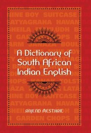 Cover of: A Dictionary Of South African Indian English by 