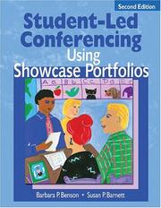 Cover of: Student-Led Conferencing Using Showcase Portfolios by Barbara P. Benson, Susan P. Barnett